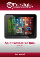 MultiPad 8.0 PRO DUO - PMP5580C